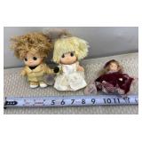 1989 Precious Moments Enesco Butcher Hi Babies