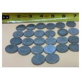 26 Unsearched Canadian Nickels