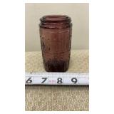 1970s Wheaton Glass miniature jar, produced by