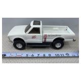 1/16 scale ERTL white pickup truck featuring "FS