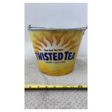 Galvanized Twisted Tea Bucket
