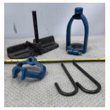 Drill press mortising attachment kit