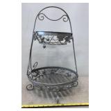 Two Tier Metal Fruit Basket Kitchen Storage