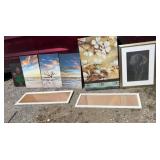 Canvas Painting and large Frames