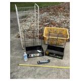 Metal Shelves, Displays, Display Hooks