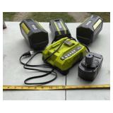 Ryobi Batteries, Charger