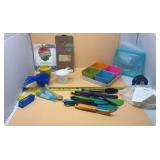 Silicone Lids, Food Wrap, Measuring Cups, Spoons