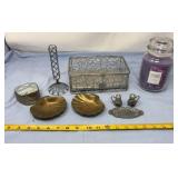 Yankee Candle, Brass Shell Trinket Bowls