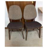 2-Upholstered Dining Chairs