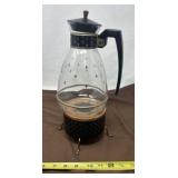 Silex Starlight Glass Coffee Carafe and Warmer
