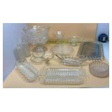 Clear Glassware Decor