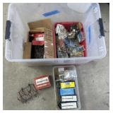 Nails, Screws, Hooks, and Staples in Tote