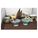 Decorative Pieces and Sailboat Piece