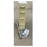 Craft Items, Kraft Paper, Plastic 4 Drawer