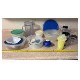 Plastic Storage Containers Includes Tupperware