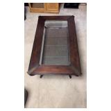 Beautiful Coffee Table with Glass insert