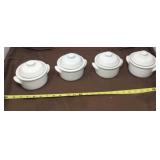 Milk Glass Jars