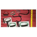 Aluminum Utility  Carabineer Clips