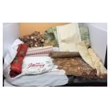 Fall and Christmas Decorative Table Cloths