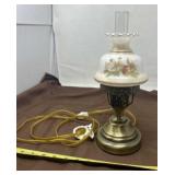 Electric Hurricane Parlor Table Lamp