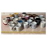 Large Variety of Coffee Cups