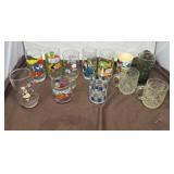 Cartoon Cups with Coffee Cups