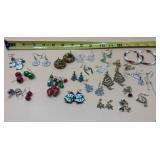 Pierced Christmas Costume Jewelry