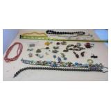 Beaded Necklaces, Brooches, Earrings and more