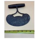 Primitive Food Chopper Steel with Wood Handle