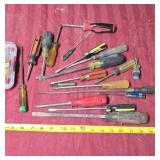 Screwdrivers Various Mixed Sizes