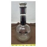Glass and Metal Coffee or Wine Carafe By Inland