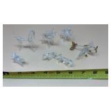 Miniature Blown Glass Figurines