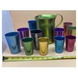 VTG Color Craft MCM Aluminum Pitcher