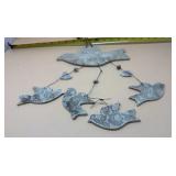 Laced Ceramic Bird Mobile
