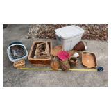 Tote with Lid, Variety of Baskets