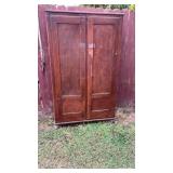 Wooden Armoire 38.5 x 17x 65