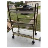 Metal 3 Tier Rolling Cart