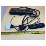 Roku Unit, Remote and Surge Protector