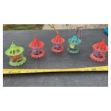 Vintage Birdcage Spinner Twinkler Christmas Tree
