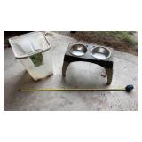 Elevated Pet Feeder & Food Container
