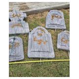 Halloween Headstone Yard Decorations