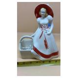 1940s Hull Pottery USA #954 Ceramic Lady