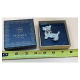 Monet Scottish Terrier Scotty Dog Christmas