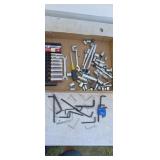 Deep well socket set other sockets ratchets Allen