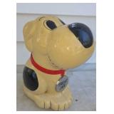 Barking Dog Treat Jar Vintage 1991 Smiling Dog