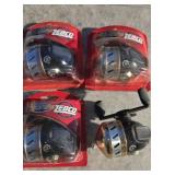 Zebco fishing reels.