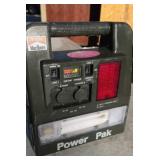 Power pack 12 volt charger jumper light