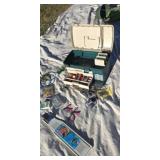 Large tackle box full of fishing gear