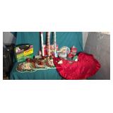 Christmas items and lawn edging