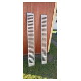 Pair of 6 ft galvanized steel ramps